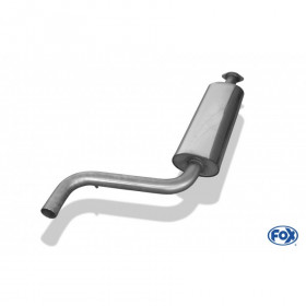 Silent stainless steel front for OPEL ASTRA J (hayon)