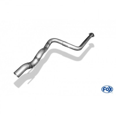 Stainless front silencer removal tube for OPEL ASTRA J OPC