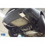 Silent rear duplex stainless steel 1x145x65mm type 59 for OPEL CASCADA
