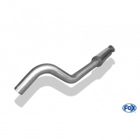 Silent stainless steel front for OPEL CORSA A-CC (full line assembly)