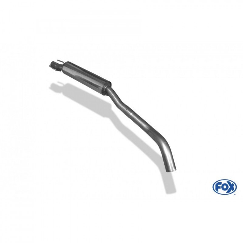 Silencieux Intermédiaire+ Pour OPEL CORSA B 3/5 Portes 1.0 (1996-2000) - BFC - Neuf