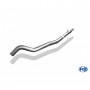 Stainless front silencer removal tube for OPEL CORSA B (full line assembly)