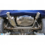 Silent rear duplex stainless steel 1x90mm type 13 for OPEL CORSA C