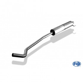 Silent stainless steel front for OPEL CORSA C