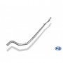 Stainless front silencer removal tube for OPEL CORSA D
