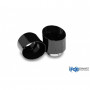 Kit embouts d'échappement inox 1x114mm type 25 noir brillant pour HYUNDAI I30 BERLINE N PERFORMANCE