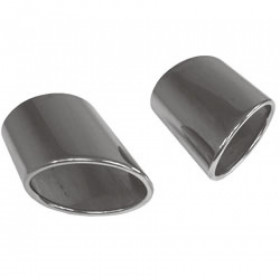 Silencieux arrière duplex inox 1x160x90mm type 38 pour OPEL ASTRA J (coffre)