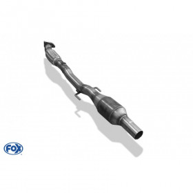 Stainless Downpipe with 200 cpsi sport catalyst for OPEL CORSA D GSI (EURO 5)