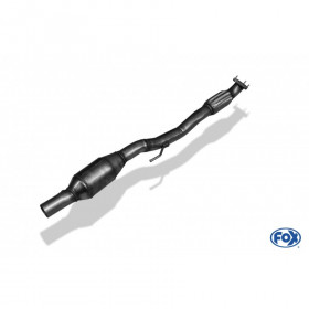 Stainless Downpipe with 200 cpsi sport catalyst for OPEL CORSA D OPC (EURO 4)