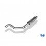 Silent stainless steel front for OPEL CORSA D NRE