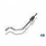 Silent stainless steel front for OPEL CORSA E 1.4L TURBO
