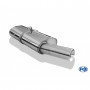 Silent stainless steel rear 1x80mm type 24 for OPEL KADETT E