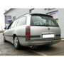 Silent stainless steel rear 2x90mm type 13 for OPEL OMEGA B CARAVAN