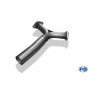Stainless "Y" connection tube for OPEL OMEGA B CARAVAN (automatic box)