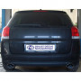Silent stainless steel rear 1x140x90mm type 32 for OPEL SIGNUM