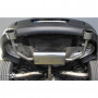 Silent stainless steel rear 1x140x90mm type 32 for OPEL SIGNUM