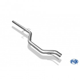 Stainless front silencer removal tube for OPEL SIGNUM 2.8L