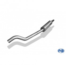 Silencieux avant inox pour OPEL TIGRA A