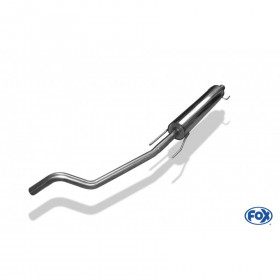 Silent stainless steel front for OPEL TIGRA B