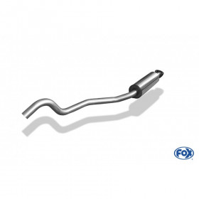 Silent stainless steel front for OPEL VECTRA A (COFFRE)