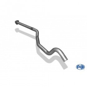 Stainless front silencer removal tube for OPEL VECTRA A (COFFRE)