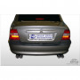 Silent rear duplex stainless steel 2x76mm type 13 for OPEL VECTRA B