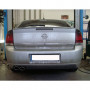 Silent stainless steel rear 2x106x71mm type 32 for OPEL VECTRA C BERLINE/GTS