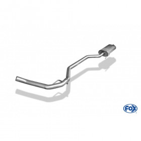 Silent stainless steel front for OPEL VECTRA C BERLINE/GTS