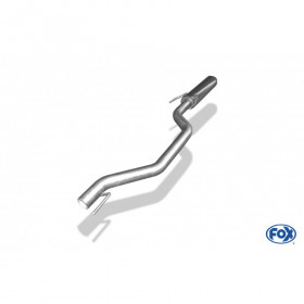 Silent stainless steel front for OPEL VECTRA C BERLINE/GTS (horizontal catalyst)
