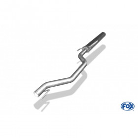 Silent stainless steel front for OPEL VECTRA C BERLINE/GTS (vertical catalyst)