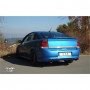 Silent rear duplex stainless steel 1x140x90mm type 32 for OPEL VECTRA C OPC BERLINE