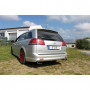 Silencieux arrière duplex inox 1x142x78mm type 61 pour OPEL VECTRA C OPC CARAVAN