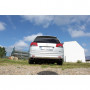 Silencieux arrière duplex inox 1x142x78mm type 61 pour OPEL VECTRA C OPC CARAVAN