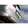 Silent rear duplex stainless steel 1x142x78mm type 61 for OPEL VECTRA C OPC CARAVAN