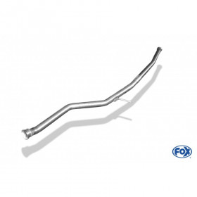 Stainless front silencer removal tube for PEUGEOT 206/206CC