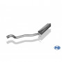 Silent stainless steel front for PEUGEOT 206 RC