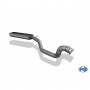 Silent stainless steel front for PEUGEOT 206 RC