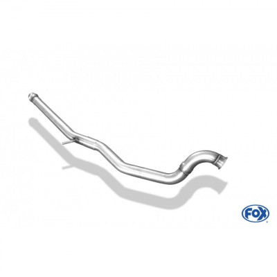 Tube de suppression de silencieux avant inox pour PEUGEOT 206 RC