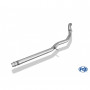 Tube de suppression de silencieux avant inox pour PEUGEOT 206 RC