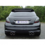 Silent rear duplex stainless steel 2x100mm type 16 for PEUGEOT 207 RC