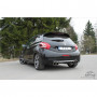 Silent rear duplex stainless steel 2x90mm type 13 for PEUGEOT 208 GTI