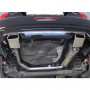 Silencieux arrière duplex inox 1x145x65mm type 59 pour PEUGEOT 208 GTI