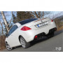 Silent stainless steel rear 2x106x71mm type 32 for PEUGEOT 308 CC