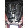 Silencieux avant inox pour PEUGEOT 406 BERLINE/COUPE