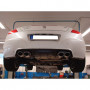 Silent rear duplex stainless steel 2x106x71mm type 32 for PEUGEOT RCZ