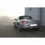 Silent stainless steel 2x80mm type 25 for PORSCHE BOXTER 986