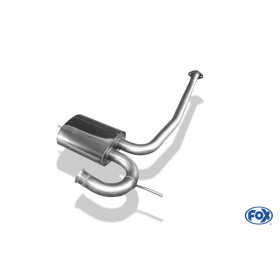 Silent stainless steel front for RENAULT 19 (5 PORTES)