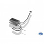 Silent stainless steel front for RENAULT 19 (CHAMADE)