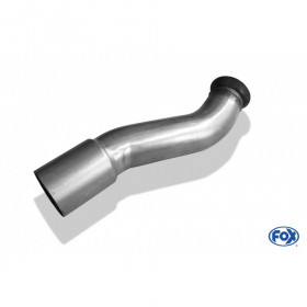Stainless front silencer connection tube for RENAULT AVANTIME 2.0L T - 2.2L DCI