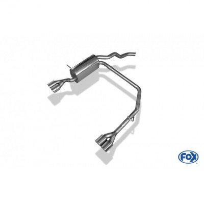 Embout Silencieux échappement Arrière Pour Renault Captur 2013-2018 - Acier Inoxydable, Design Original - Accessoire Tuning - 5